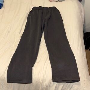 Dark Grey Fleece Pants